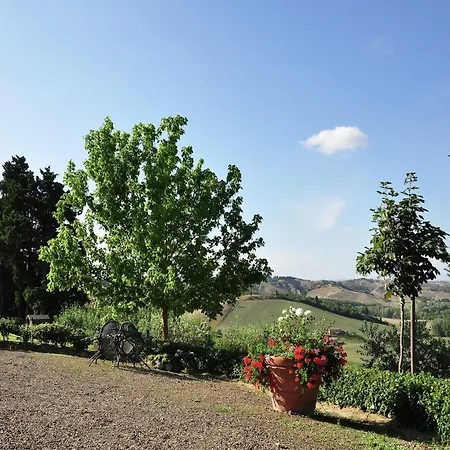 360 Degree View Over The Tuscan Hills Buonconvento Exterior photo