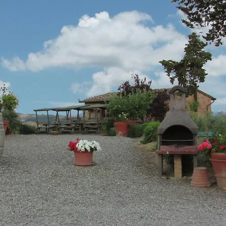 360 Degree View Over The Tuscan Hills Buonconvento Exterior photo
