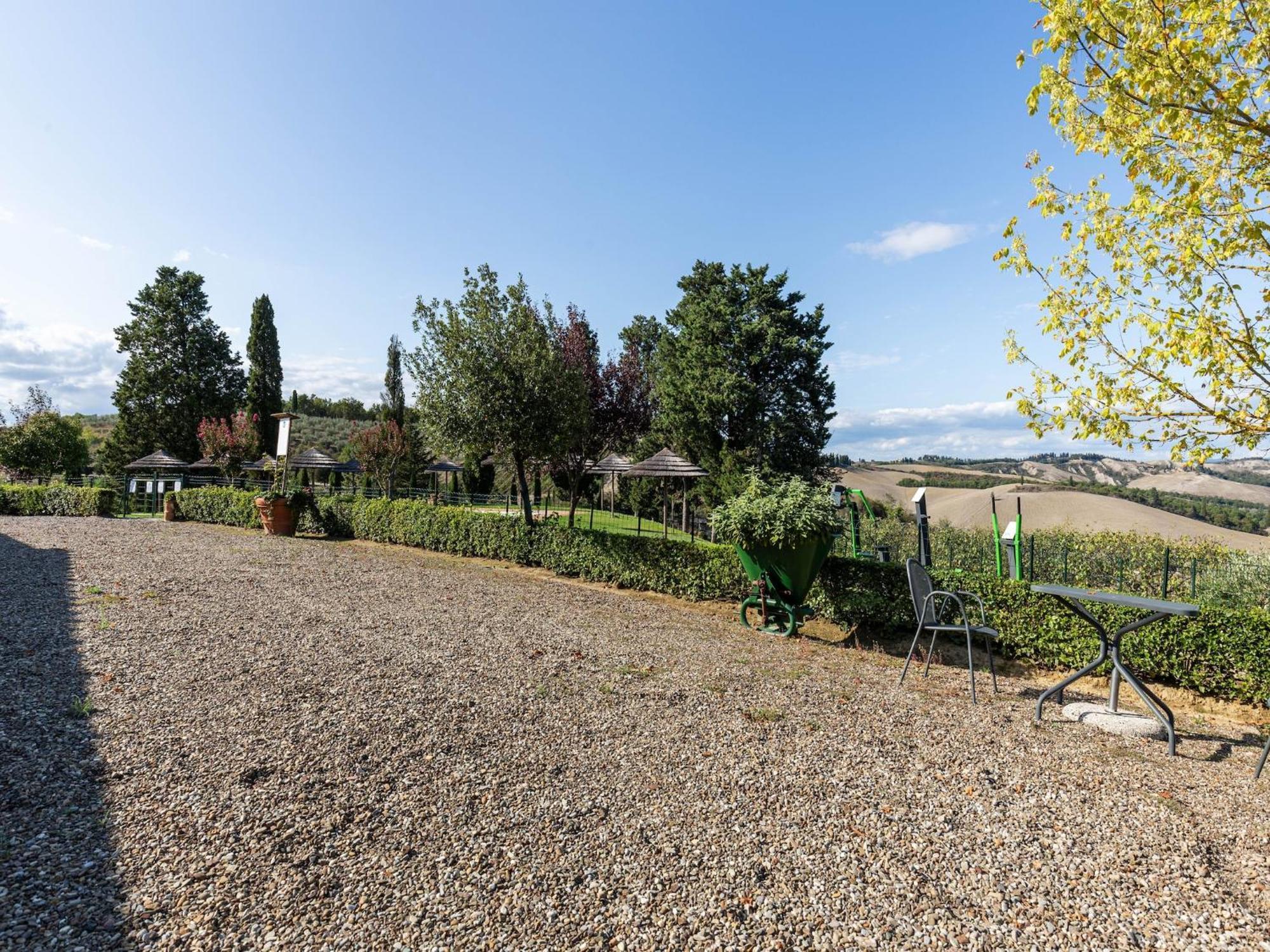 360 Degree View Over The Tuscan Hills Buonconvento